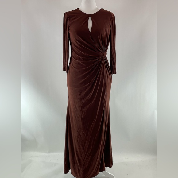 Ieena For Mac Duggal Dresses & Skirts - Ieena for Mac Duggal Keyhole Draped Gown, 8 (flaw)